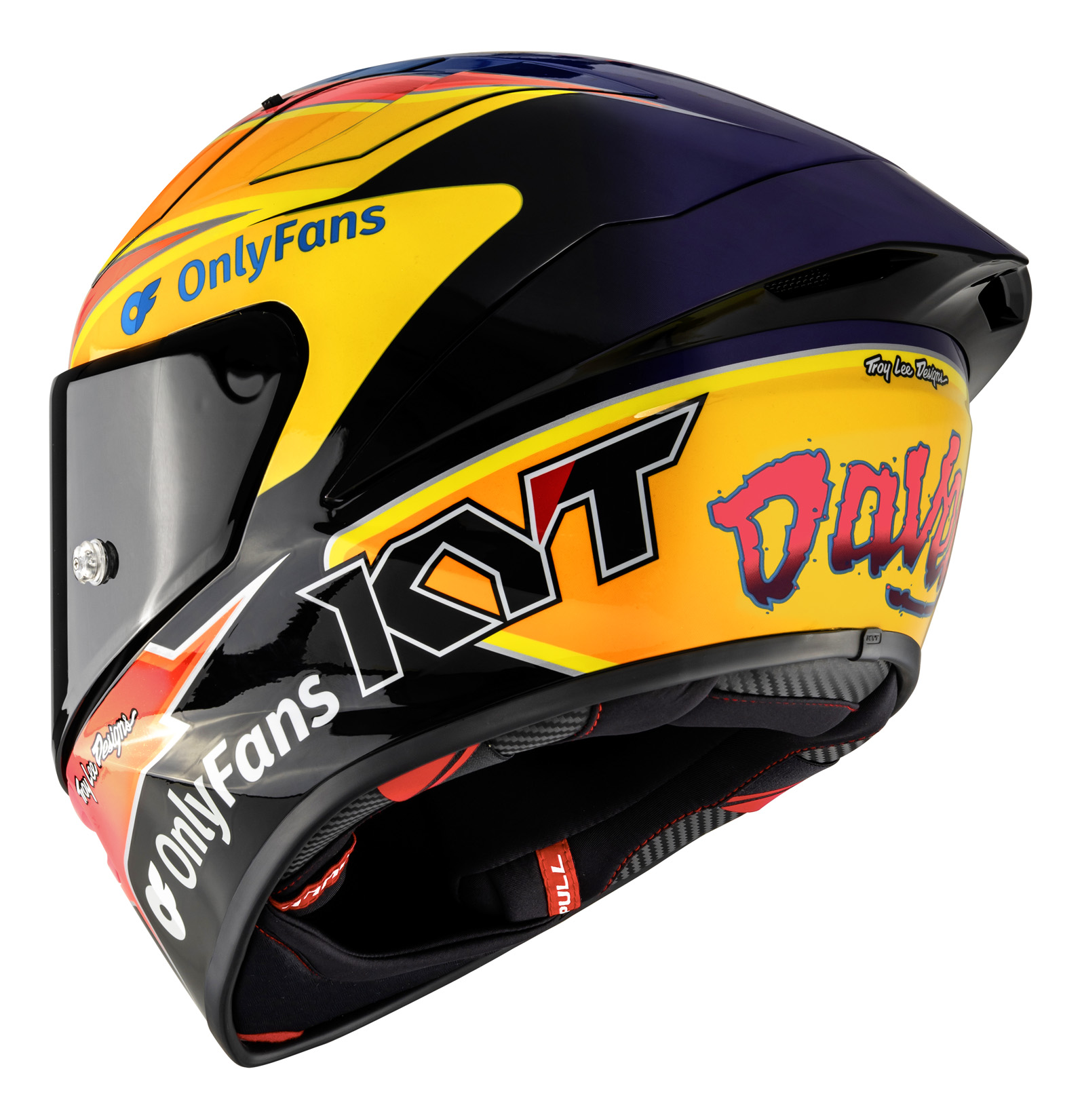 KYT KX-1 Race GP Davey Todd Replica 2025 Replica Helmet - Speed